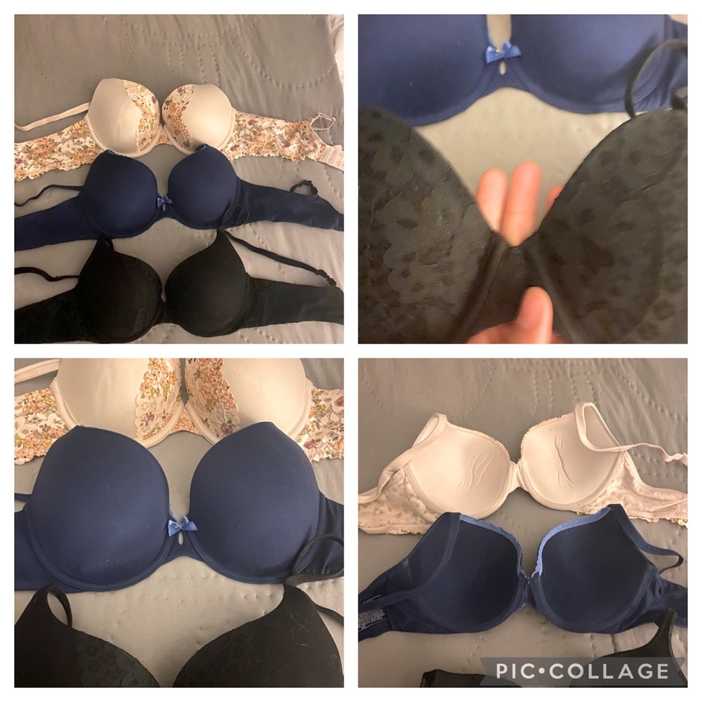 Victoria Secret bundle of 3 bras all size 36C